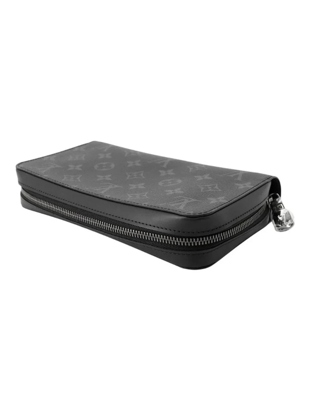 Louis Vuitton Wallet Monogram Eclipse Zippy XL Black